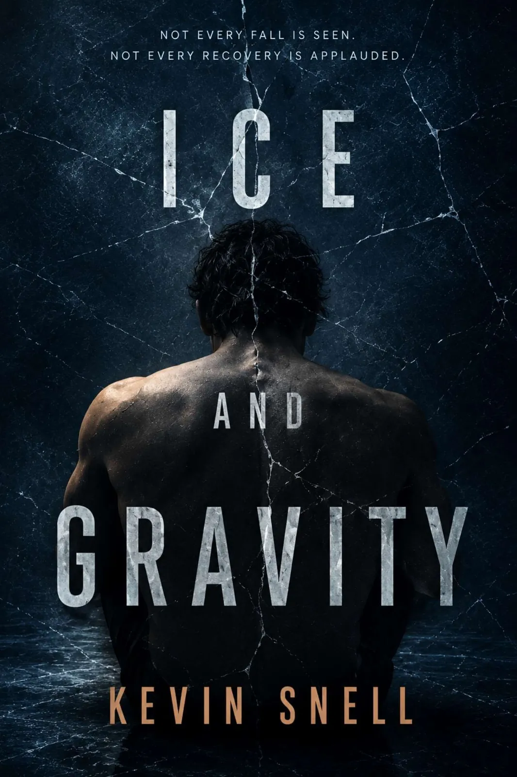 Ice and Gravity by Kevin Snell—Literary M/M book cover