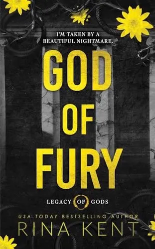 God of Fury by Rina Kent—M/M romance book cover