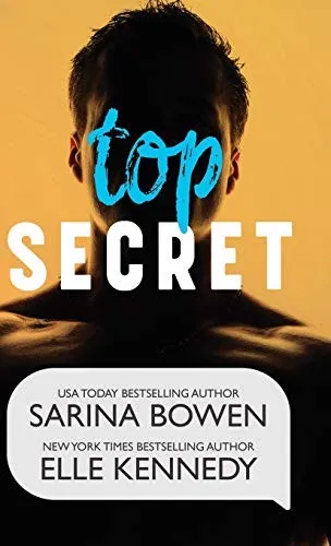 Top Secret by Sarina Bowen and Elle Kennedy—M/M romance book cover