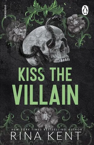 Kiss the Villain by Rina Kent—M/M romance book cover