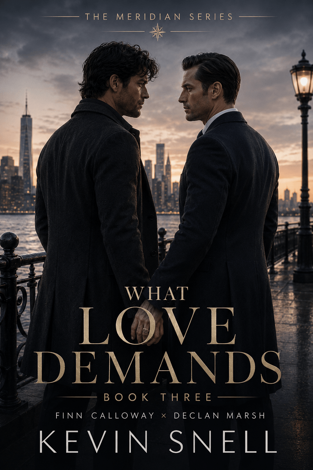 What Love Demands by Kevin Snell—M/M romance book cover
