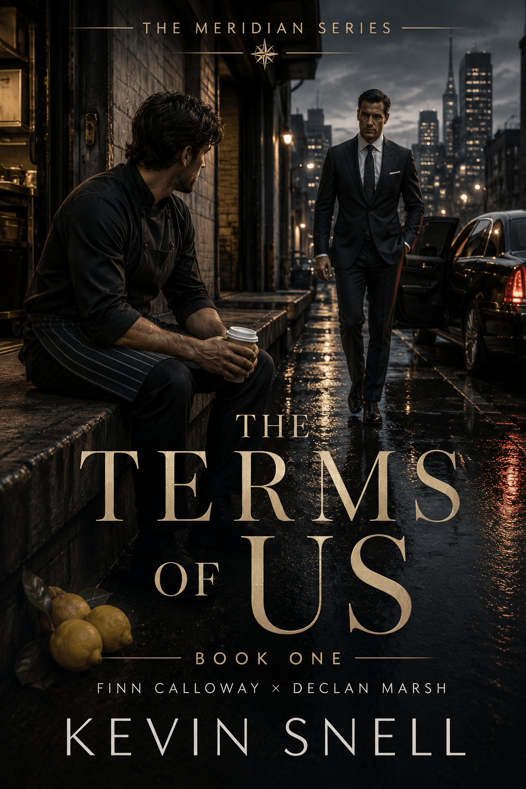 The Terms of Us by Kevin Snell—enemies-to-lovers M/M romance book cover