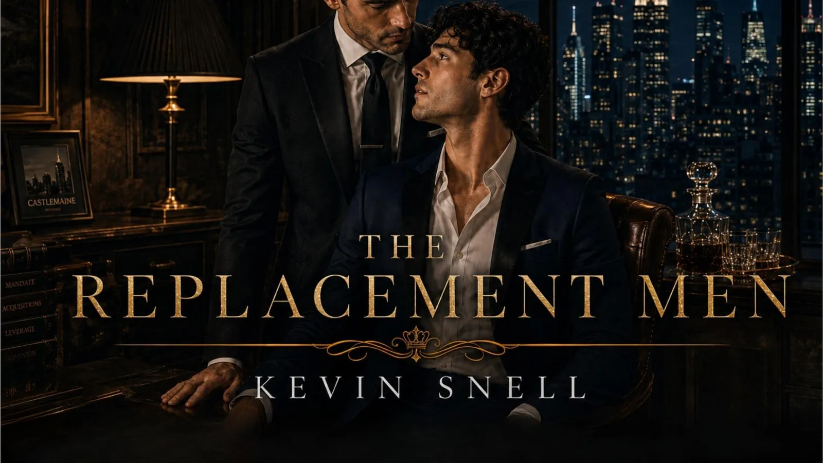 The Replacement Men by Kevin Snell—M/M Romance series artwork