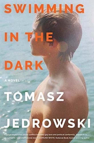 Swimming in the Dark by Tomasz Jedrowski—M/M romance book cover