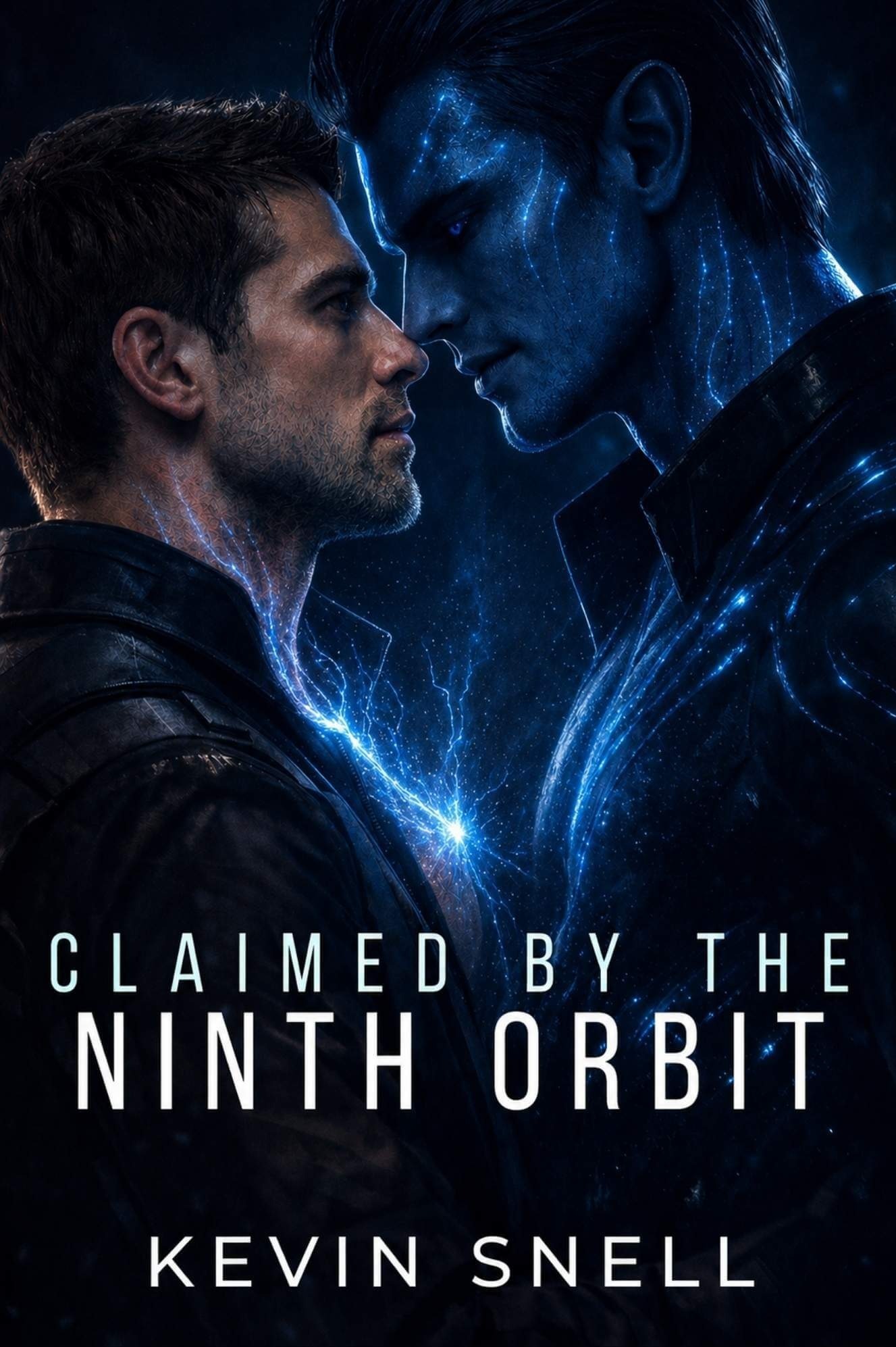 Claimed by the Ninth Orbit by Kevin Snell—Sci-Fi M/M book cover