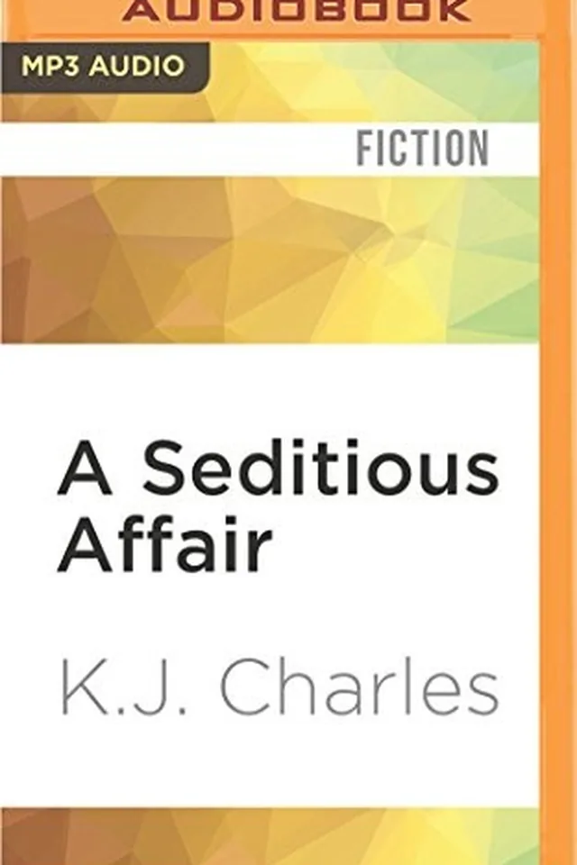 A Seditious Affair by KJ Charles—M/M romance book cover